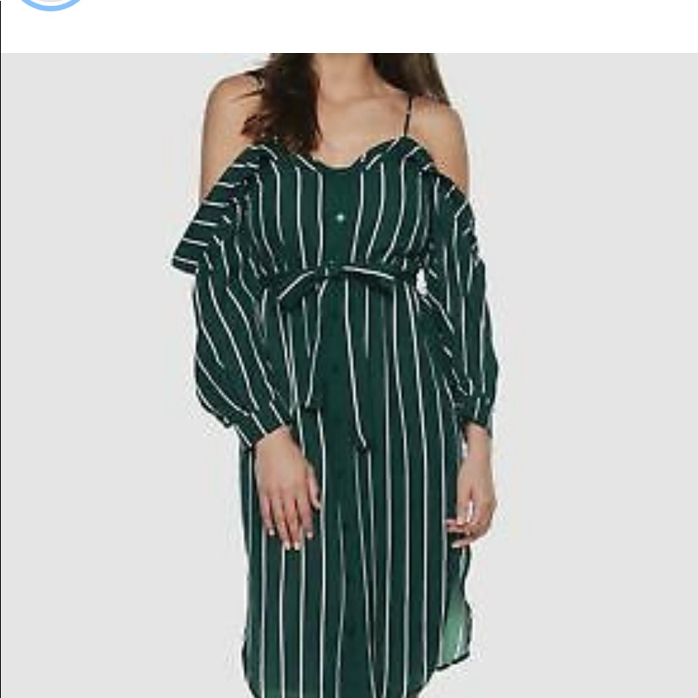 Bardot off the shoulder dress